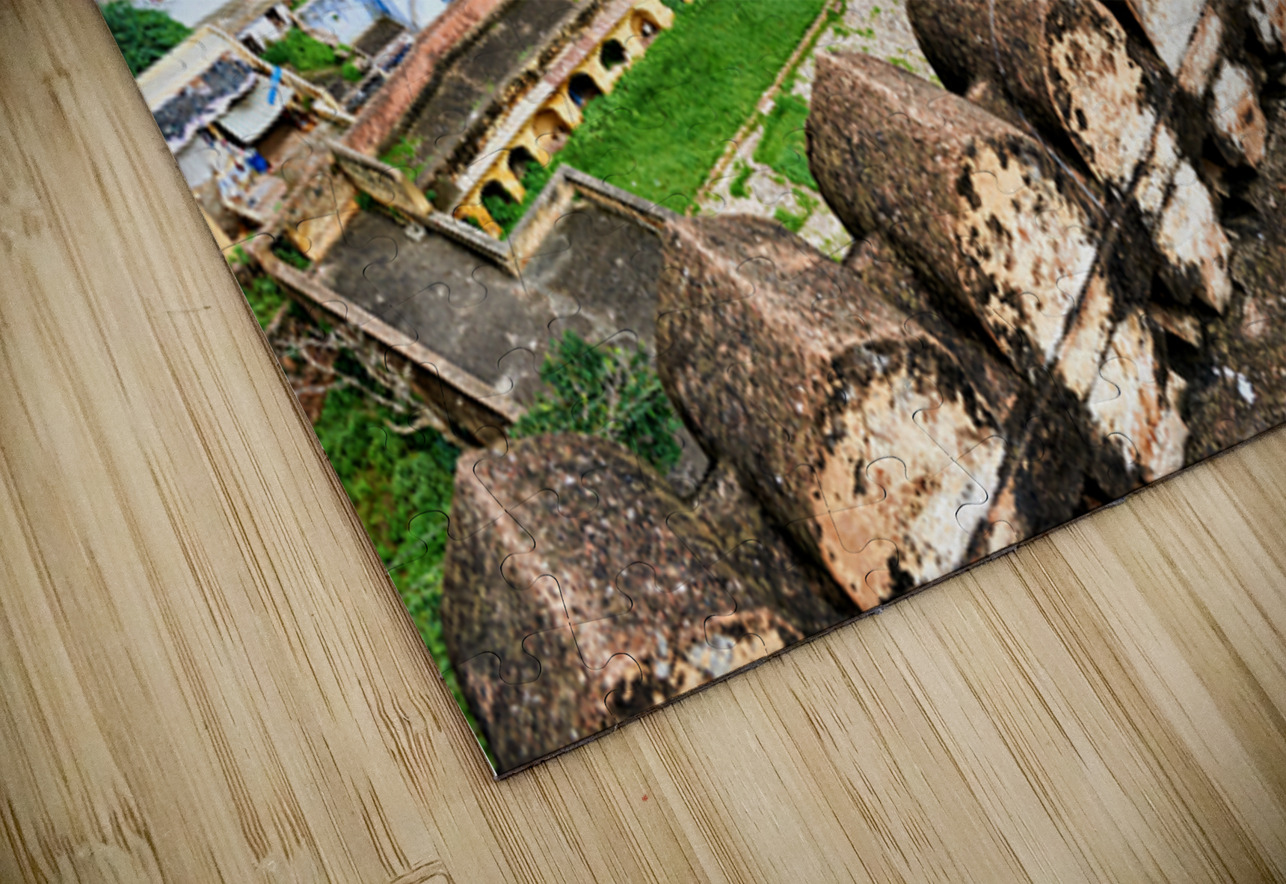 View from Taragarh Fort in Bundi Rajasthan showcasing city layo Marco Brivio Puzzle