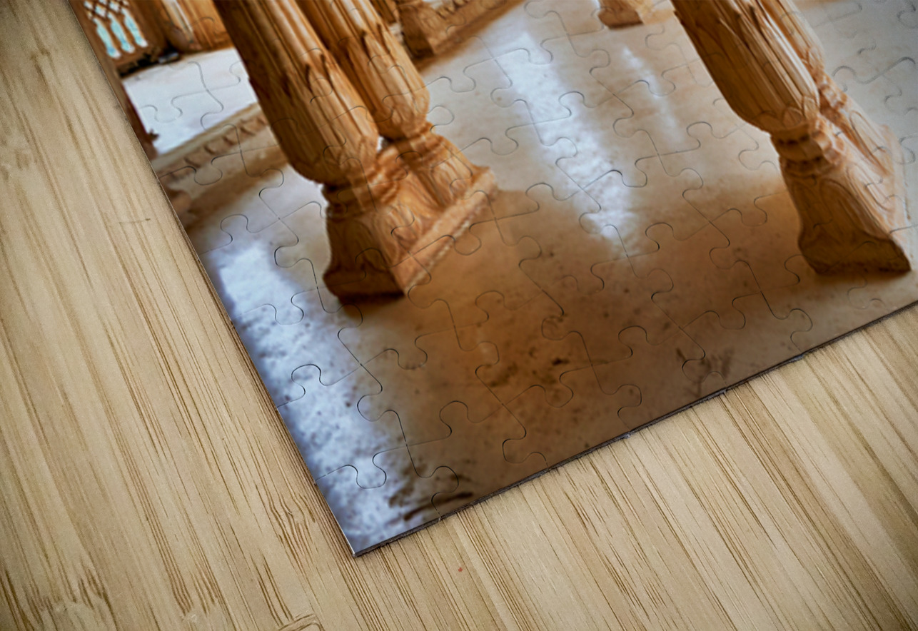 Exploring the architecture of Amber Palace in Rajasthan India Marco Brivio Puzzle