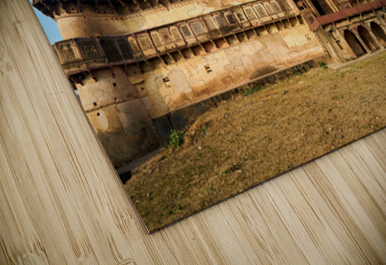 Visit to orchha fort complex in madhya pradesh india Marco Brivio Puzzle