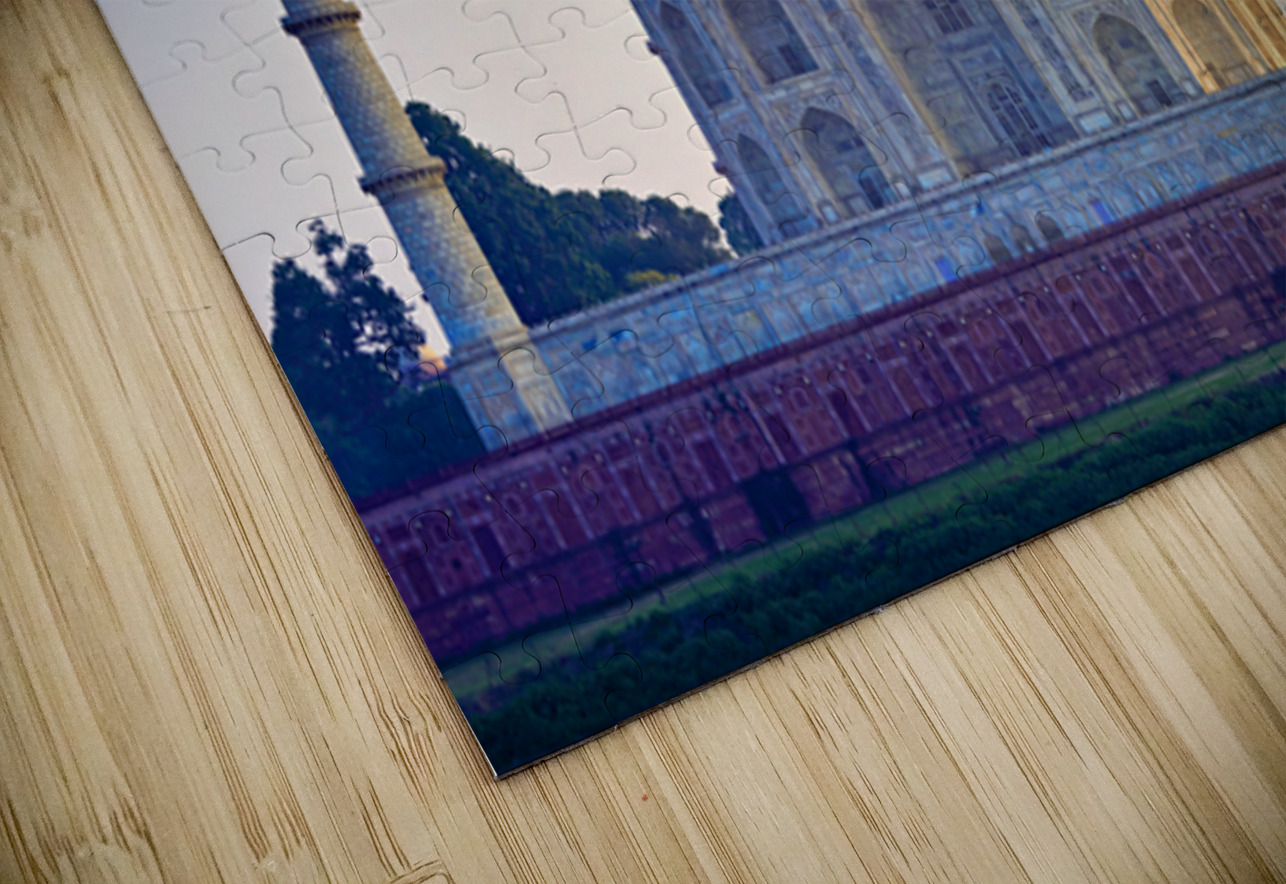 Visit to the Taj Mahal in Agra India during the evening light Marco Brivio Puzzle