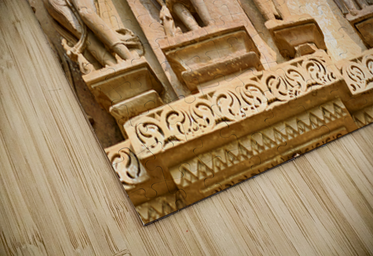 Sculptures of love at Khajuraho temples in Madhya Pradesh India Marco Brivio Puzzle