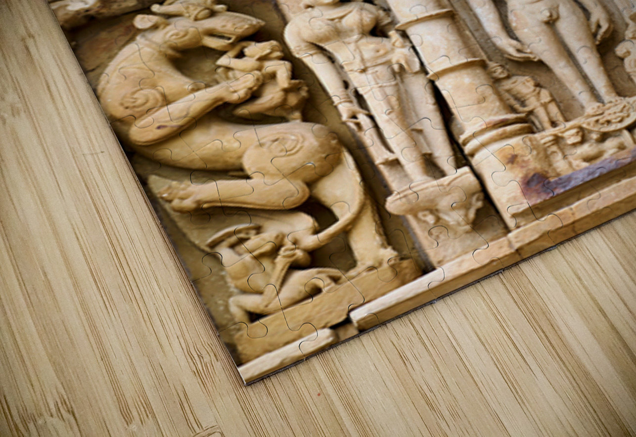 Exploring Hindu temples in Khajuraho Madhya Pradesh India Marco Brivio Puzzle