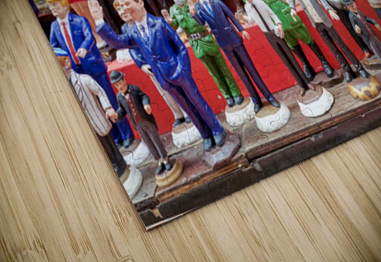 Nativity scene statues in Naples at Christmas Marco Brivio Puzzle