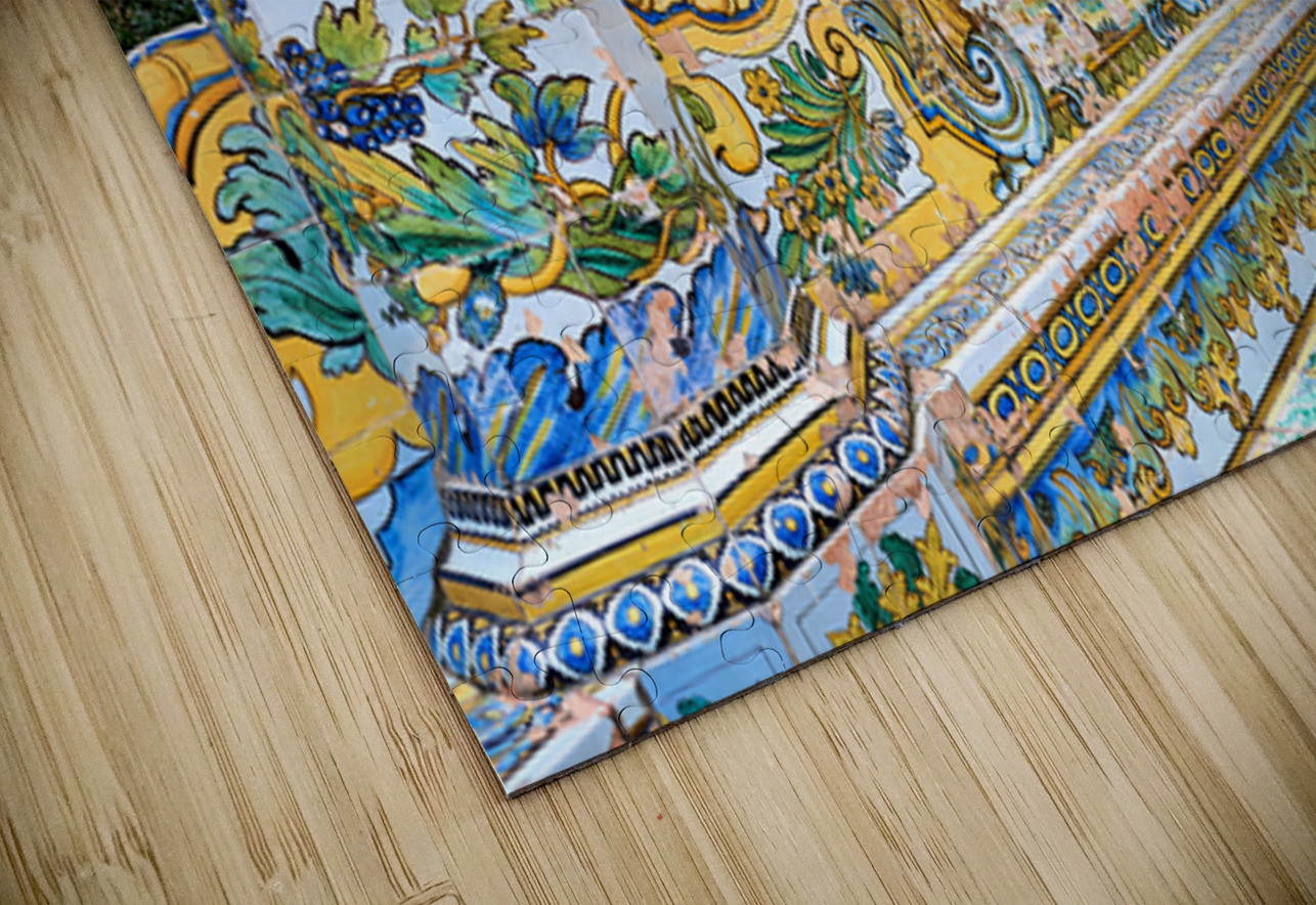 Cloister of the clarisses at santa chiara in naples campania ita Marco Brivio Puzzle