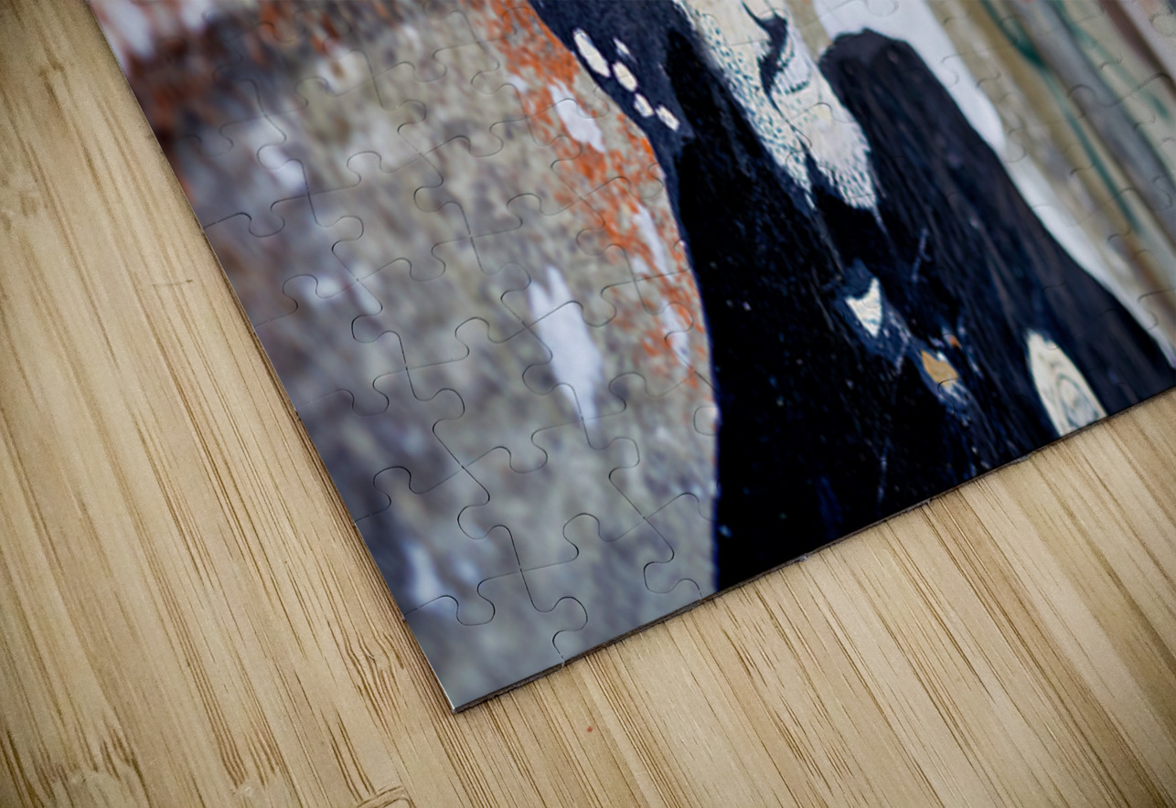 Mural of pino daniele in via tribunali naples campania italy Marco Brivio Puzzle