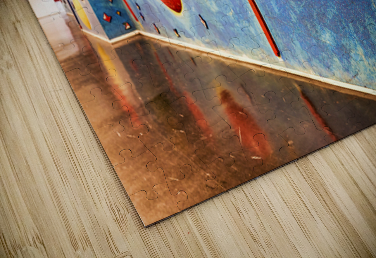 Artwork at metro subway station in Naples Campania Italy Marco Brivio Puzzle