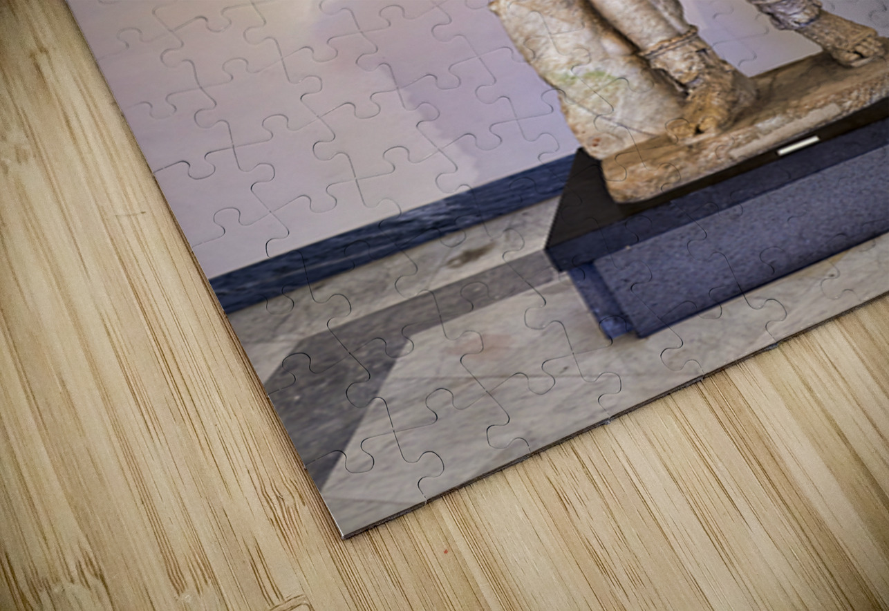 A Roman statue stands in the National Archaeological Museum of N Marco Brivio Puzzle