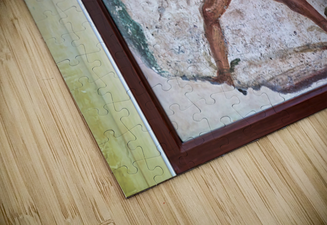 Ancient artwork display at National Archaeological Museum of Nap Marco Brivio Puzzle