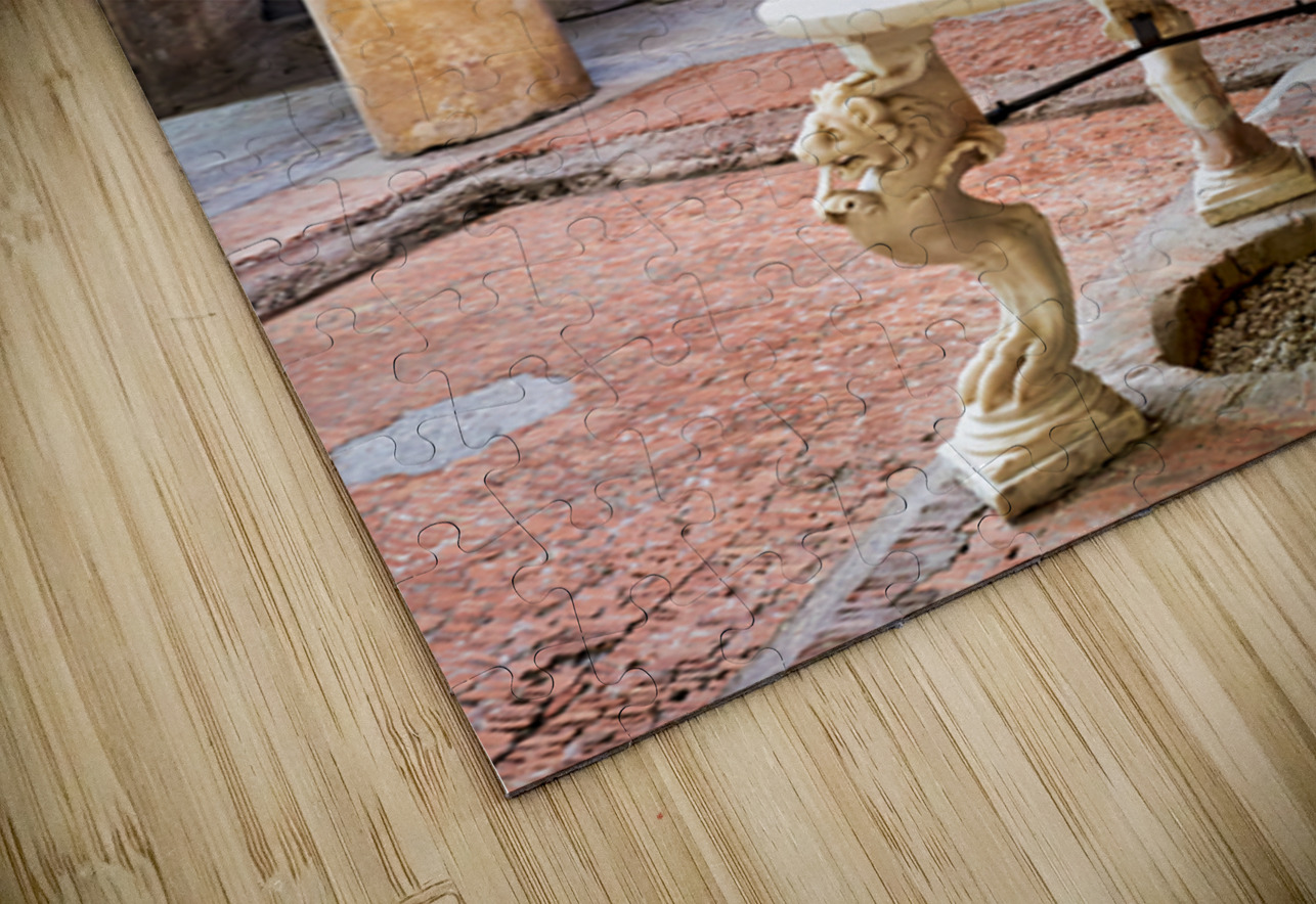 Explore ancient Roman life in Pompeii ruins of Naples Campania I Marco Brivio Puzzle