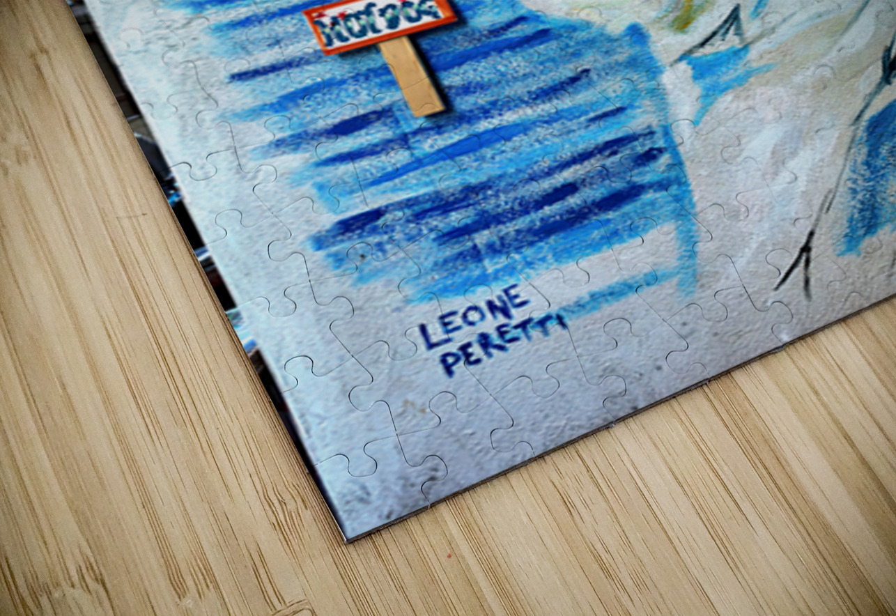 Street graffiti in Quartieri Spagnoli Naples showcases local cu Marco Brivio Puzzle