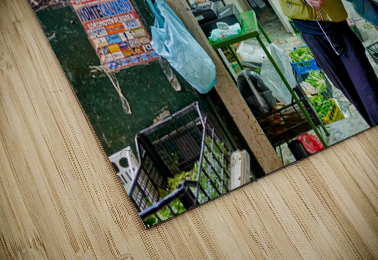 Greengrocer in Quartieri Spagnoli Naples Italy during daytime Marco Brivio Puzzle