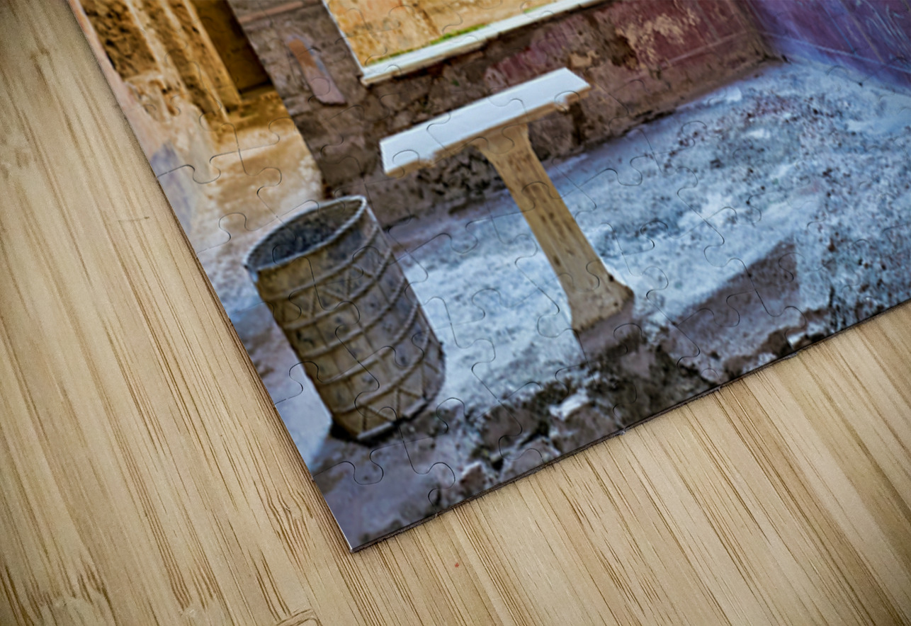 Exploring ancient Pompeii in Naples Campania Italy Marco Brivio Puzzle