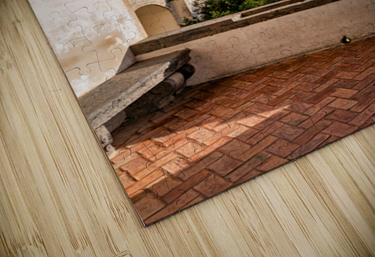 View of gulf of naples and mount vesuvius from historic location Marco Brivio Puzzle