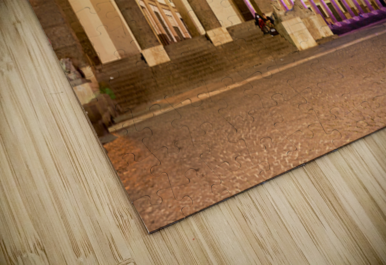 Sunset at Basilica di San Francesco di Paola Naples Marco Brivio Puzzle