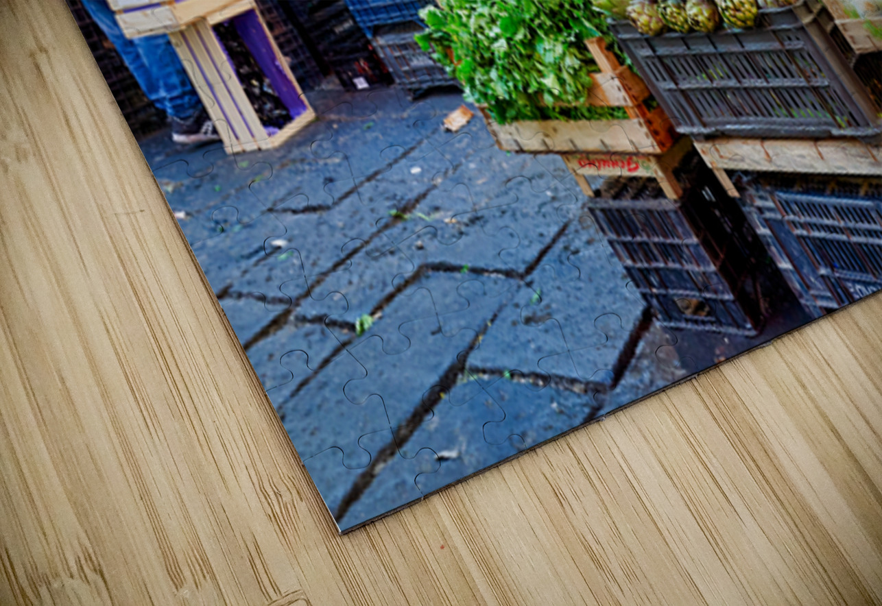 Greengrocer market scene in Pignasecca quarter Naples Italy Marco Brivio Puzzle