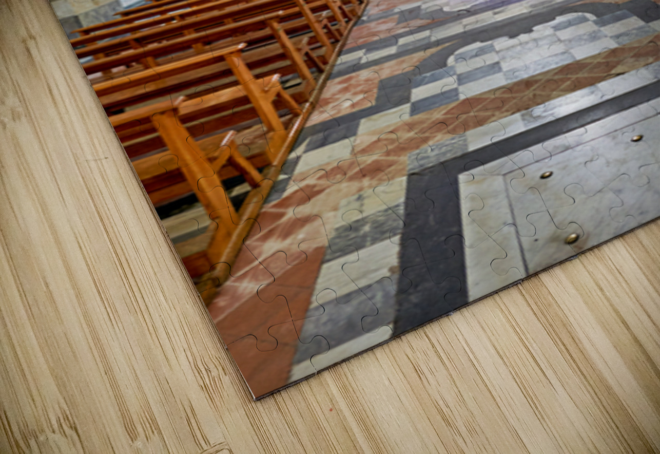 Interior of San Domenico Maggiore church in Naples at midday Marco Brivio Puzzle