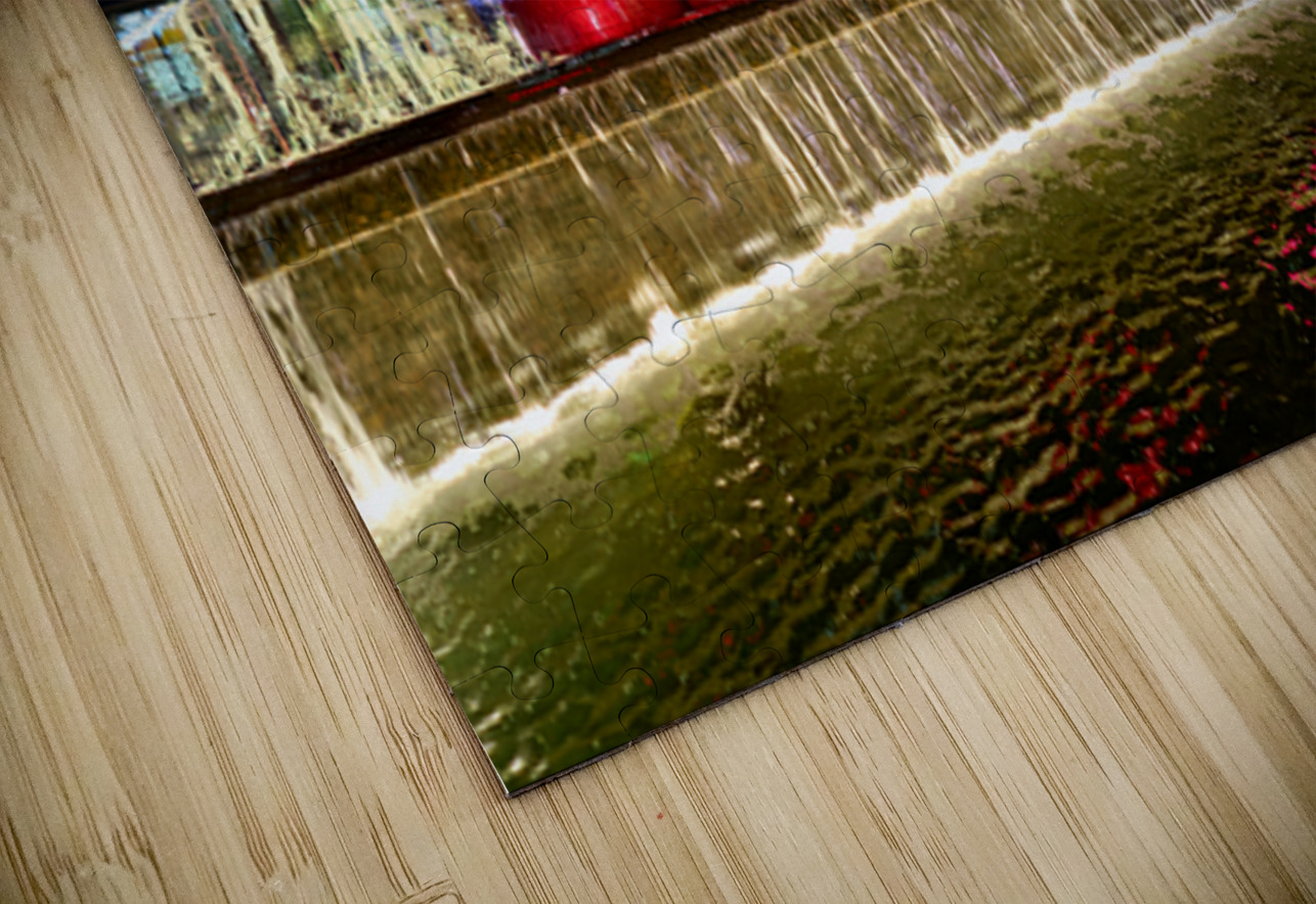 Manhattan showcases big red ornaments at Christmas time Marco Brivio Puzzle