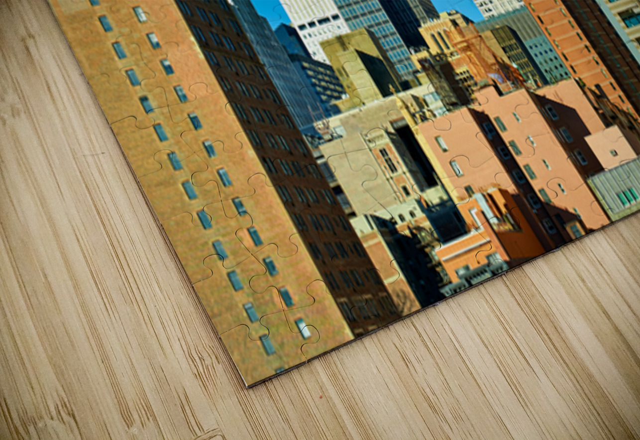 Chrysler Building stands tall among Manhattan buildings in New Y Marco Brivio Puzzle