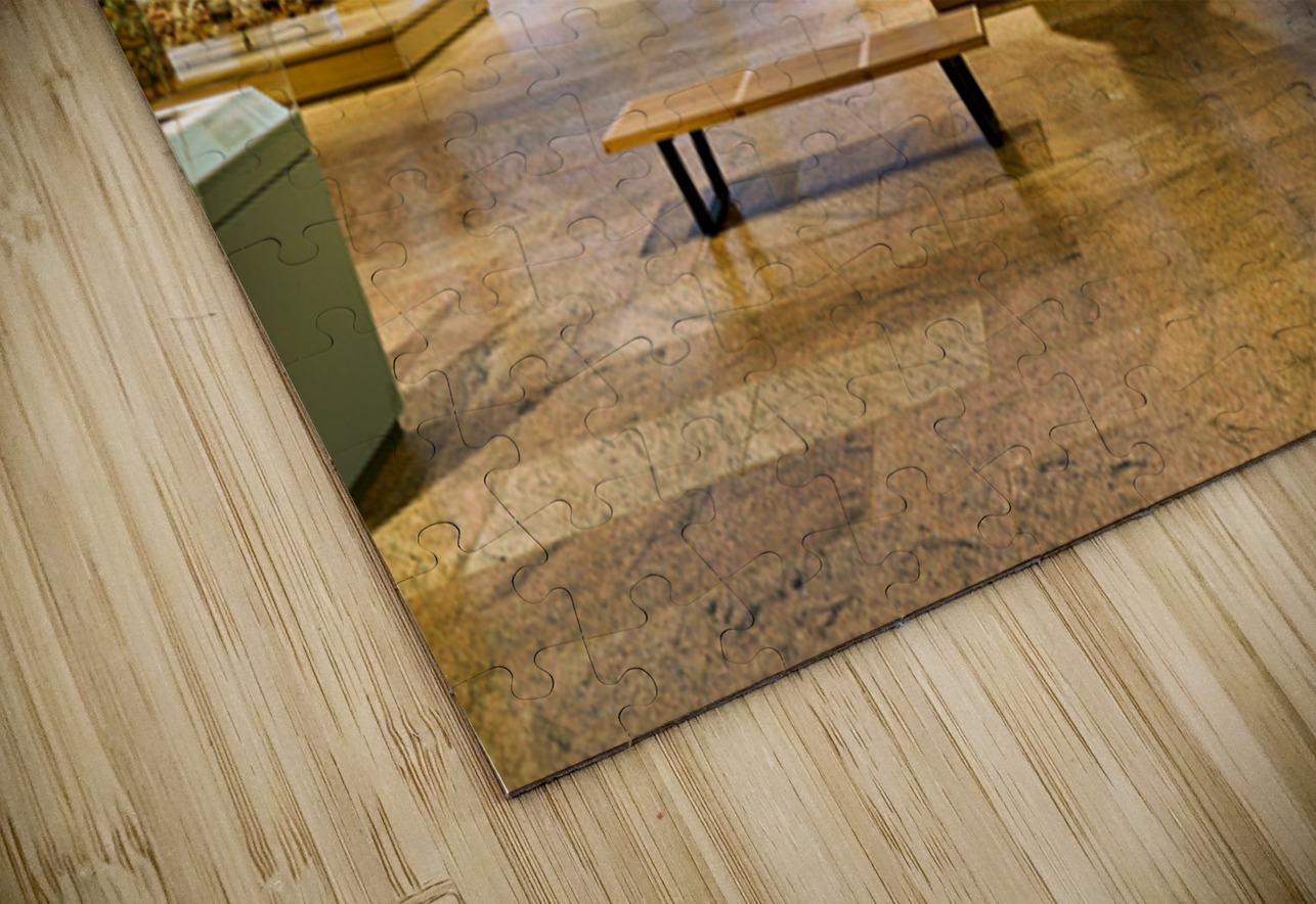 Oceanic art displays at the Metropolitan Museum of Art in Manhat Marco Brivio Puzzle