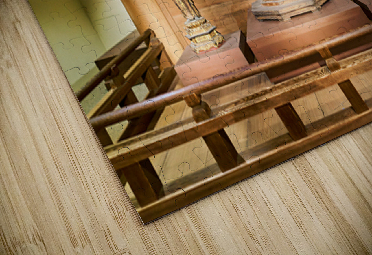 Buddha statue in the Asian Art Gallery Met Museum Marco Brivio Puzzle