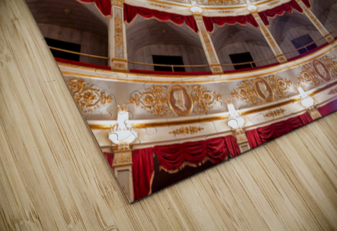 View from the stage of Teatro Tina di Lorenzo in Noto Sicily Ita Marco Brivio Puzzle