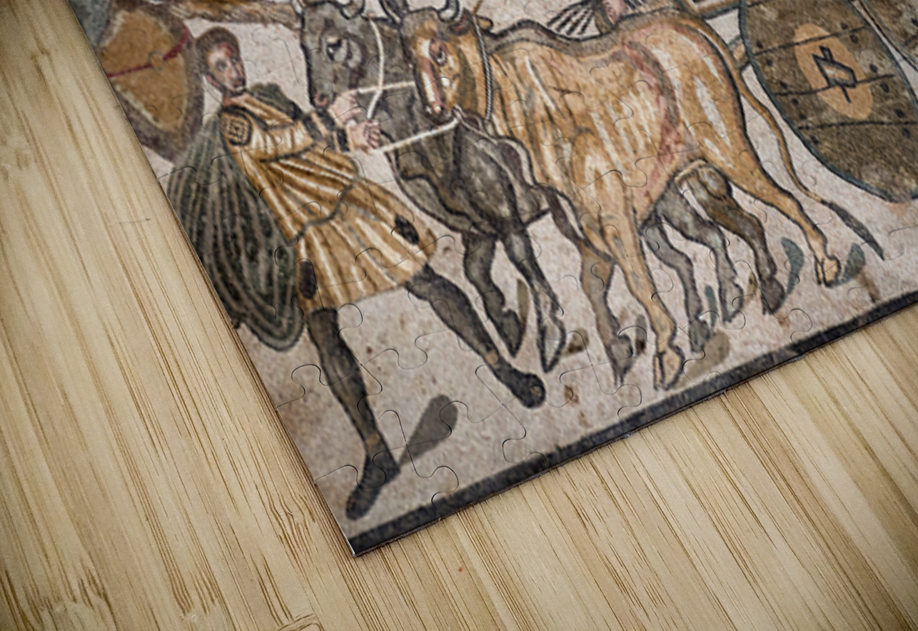 Mosaics of daily life at Villa Romana del Casale Sicily Marco Brivio Puzzle