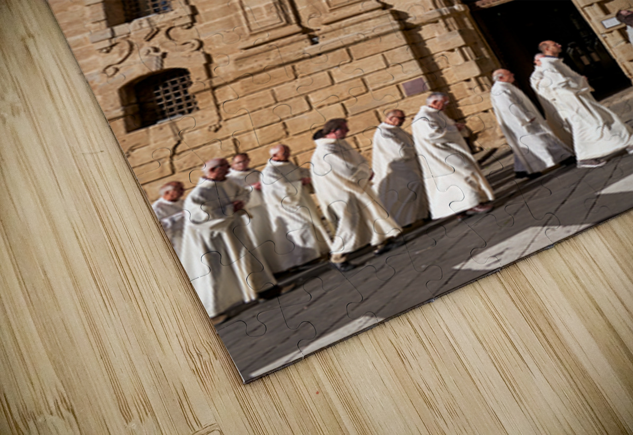 Religious procession at the cathedral of Caltagirone in Sicily  Marco Brivio Puzzle