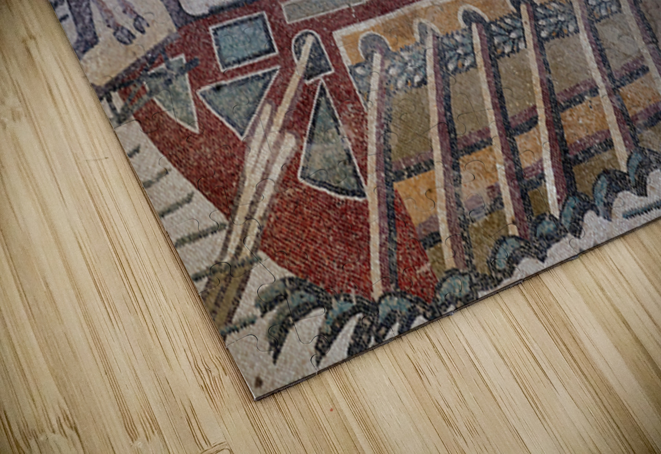 Mosaics show scenes of daily life at Villa Romana del Casale in  Marco Brivio Puzzle