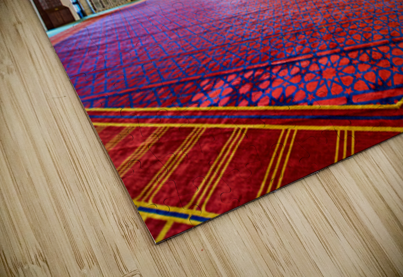 Visit to King Abdullah Mosque in Amman Jordan during prayer time Marco Brivio Puzzle