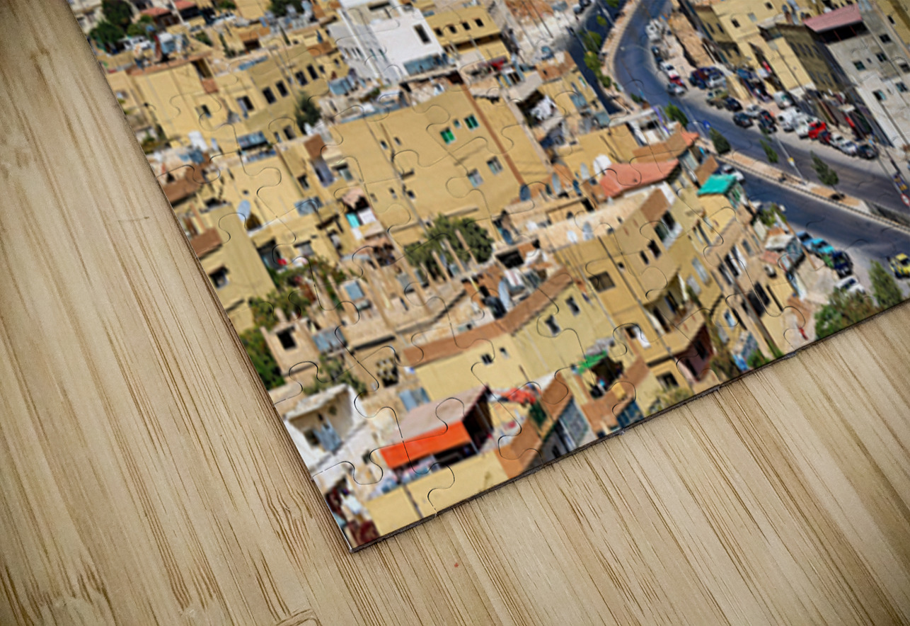 Cityscape view of Amman Jordan with buildings and roads Marco Brivio Puzzle