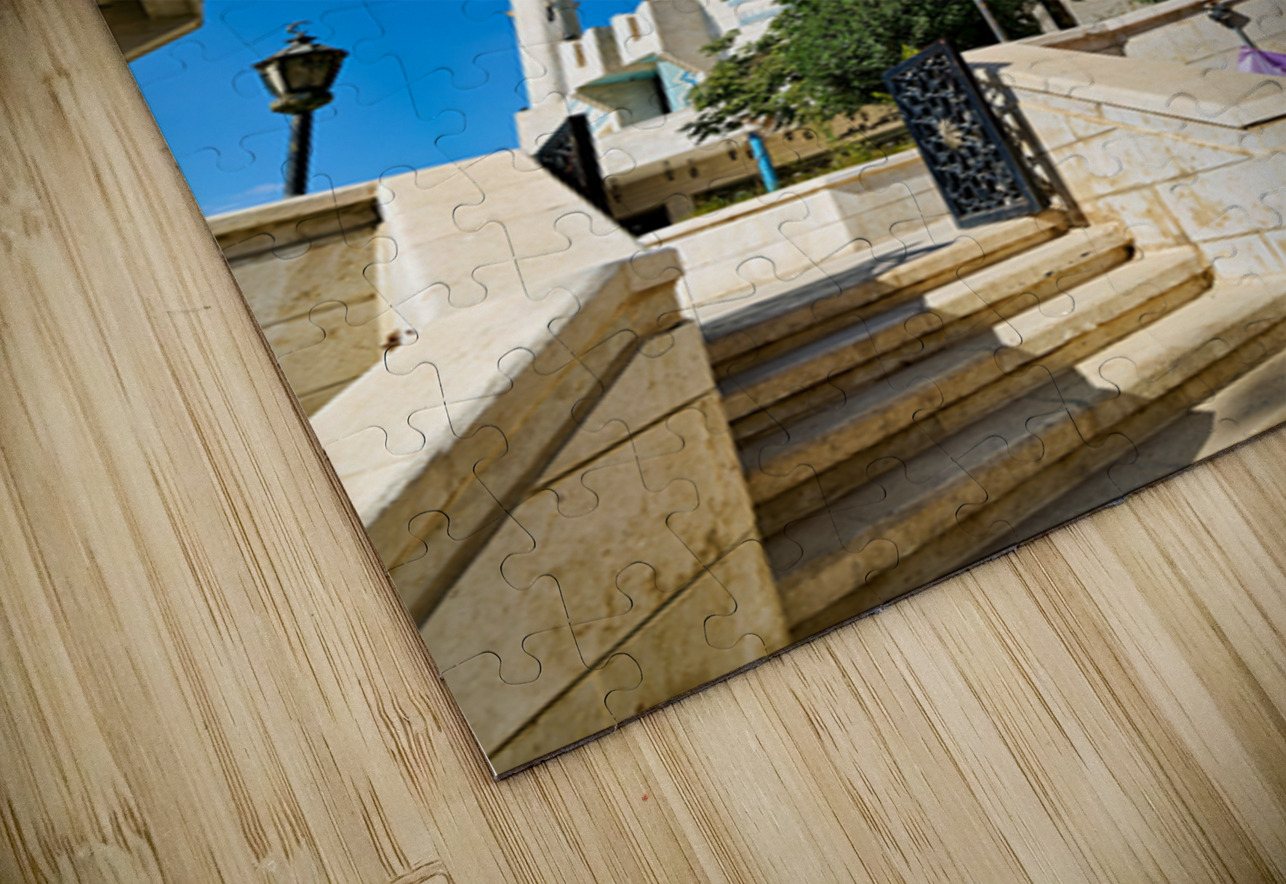 Visit to King Abdullah Mosque in Amman Jordan during clear day Marco Brivio Puzzle