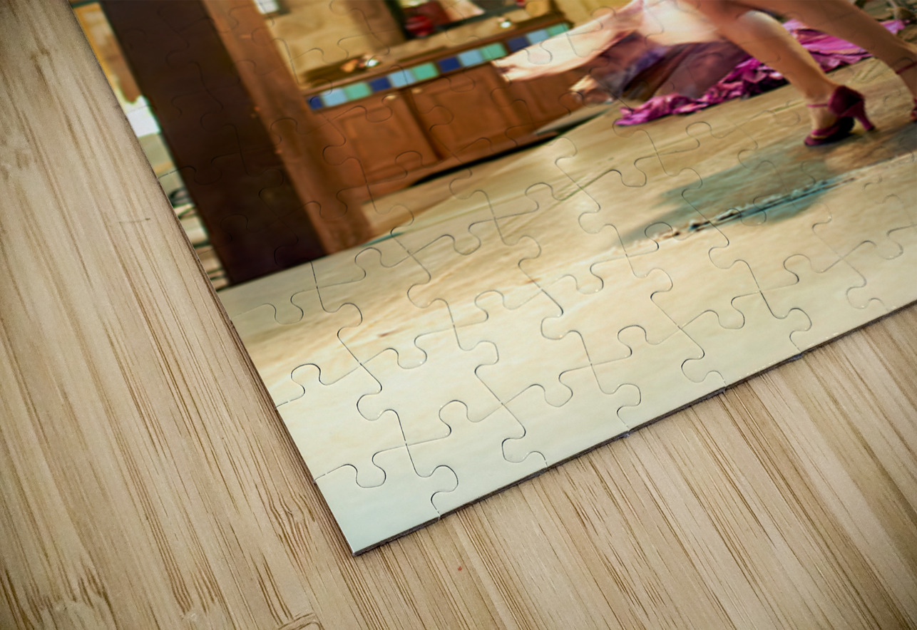 Belly dance performance in Jordan with dancers and music Marco Brivio Puzzle