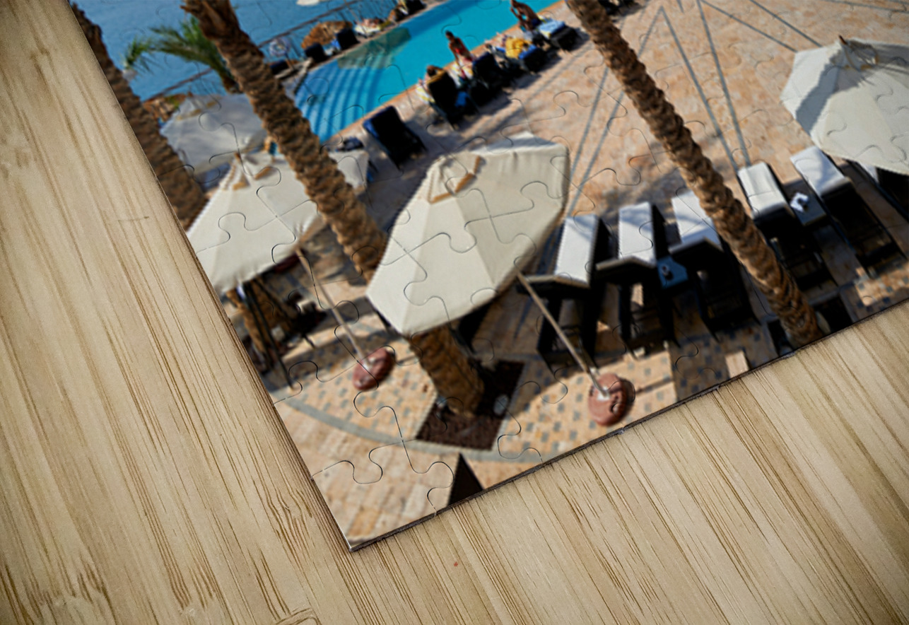 Visit Movenpick Resort at Dead Sea in Jordan for a day of relaxa Marco Brivio Puzzle