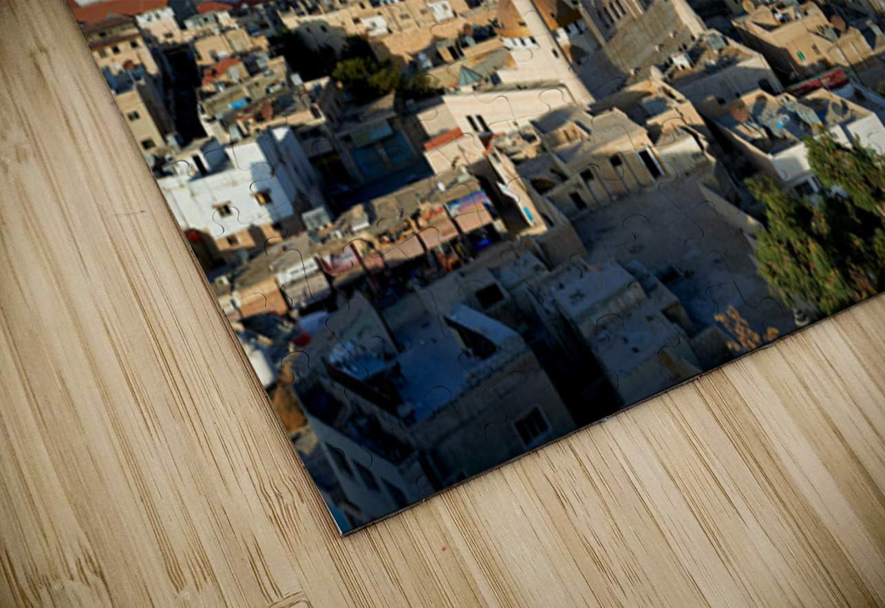 High view of Madabas cityscape in Jordan Marco Brivio Puzzle