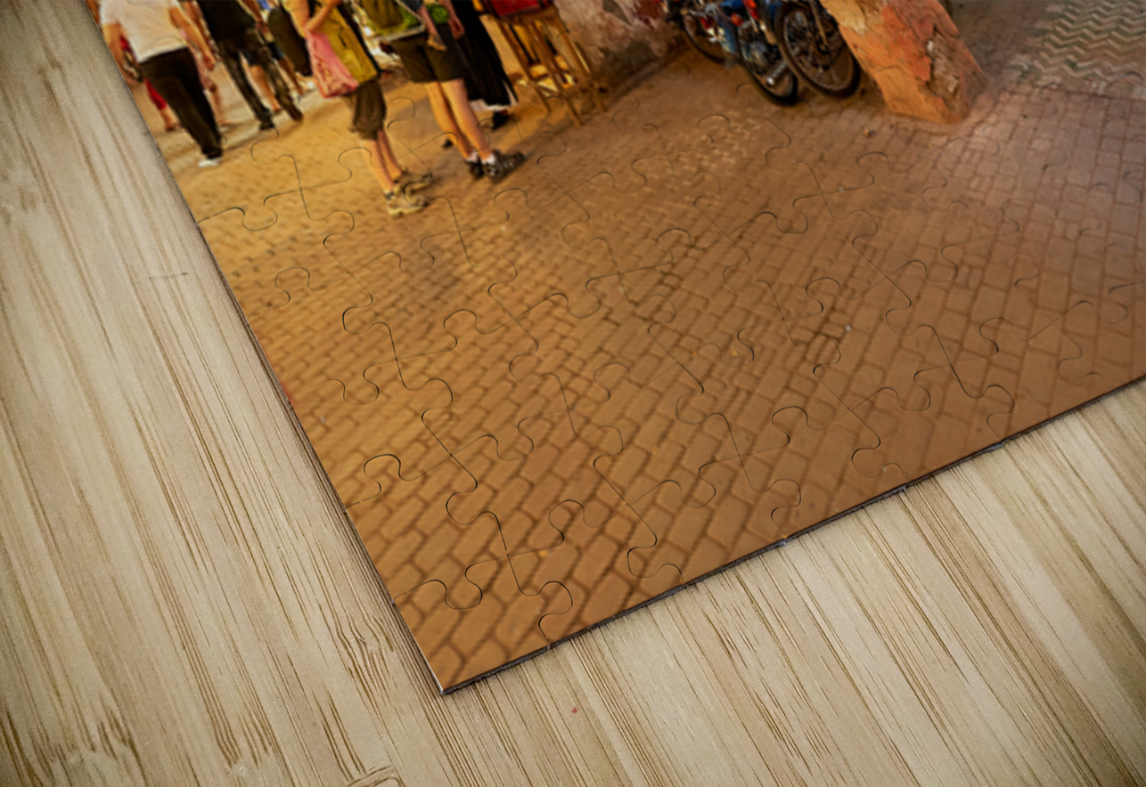Exploring the souk in Marrakesh Morocco during daytime hours Marco Brivio Puzzle