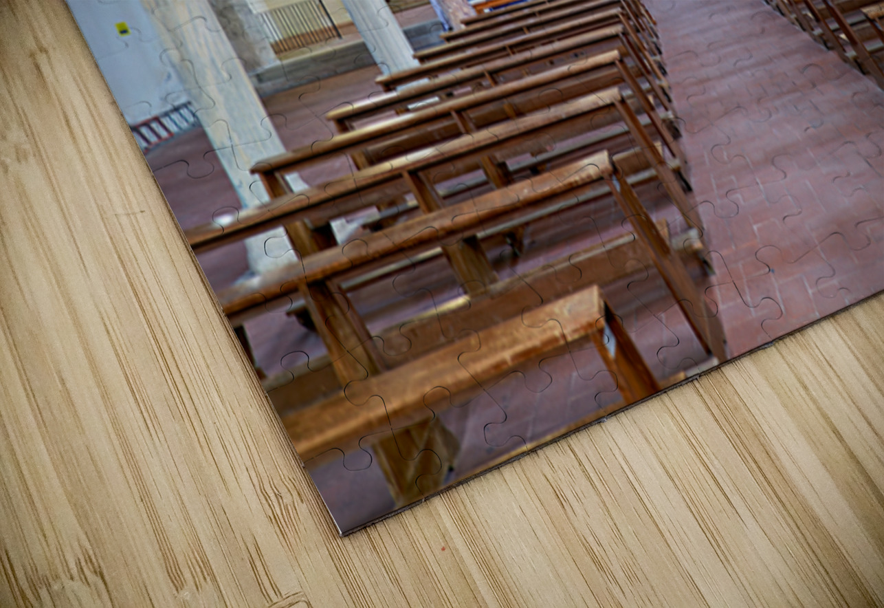 Interior view of the Norman Cathedral in Gerace Calabria Italy Marco Brivio Puzzle