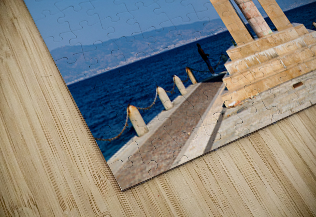Monument to Vittorio Emanuele on the seafront in Reggio Calabria Marco Brivio Puzzle