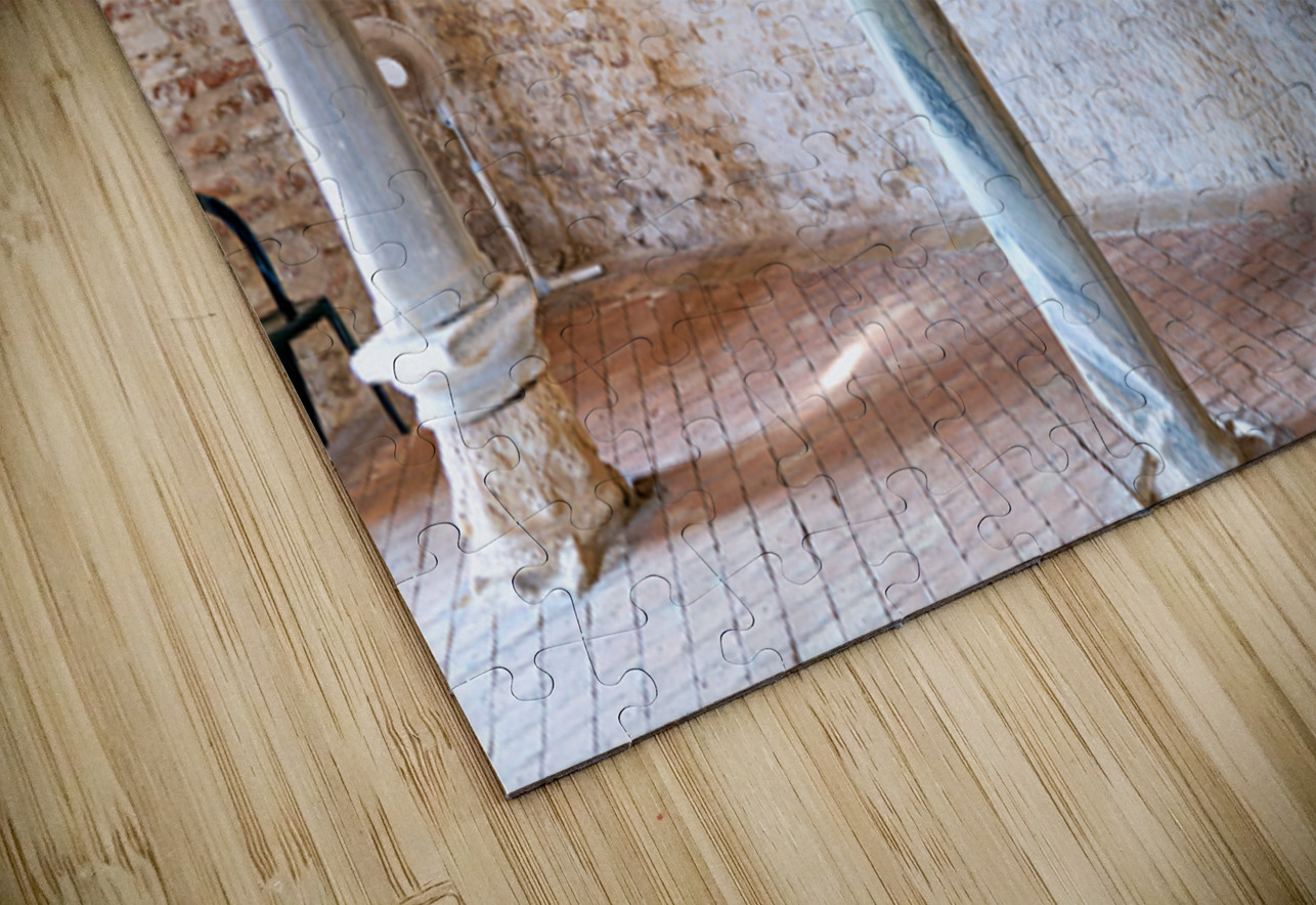 Frescoes on walls of Cattolica di Stilo church in Calabria Italy Marco Brivio Puzzle