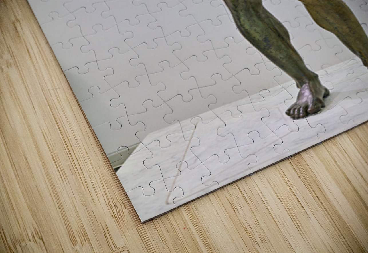 Riace Bronze statue B displayed in Reggio Calabria Museum Marco Brivio Puzzle