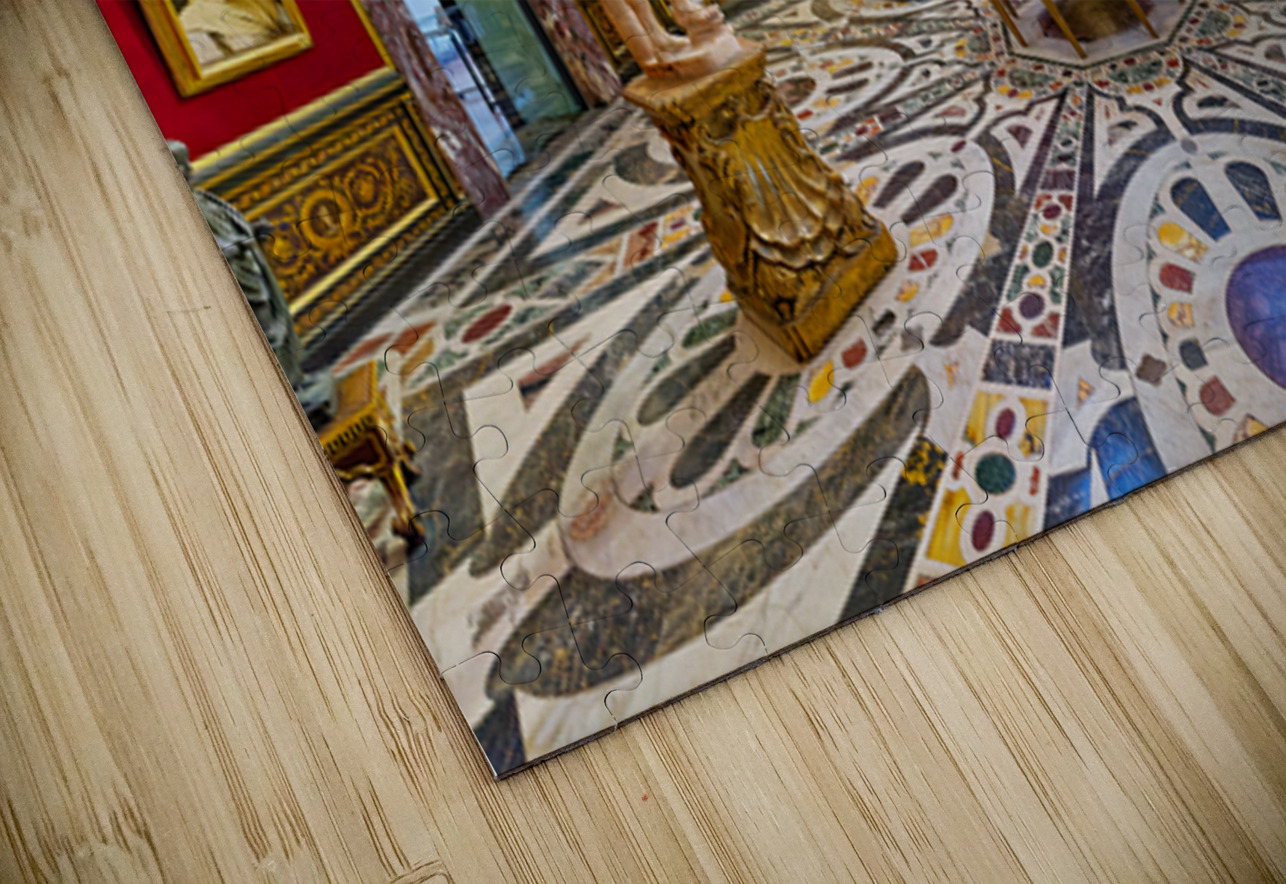 View of la tribuna by bernardo buontalenti in uffizi gallery flo Marco Brivio Puzzle