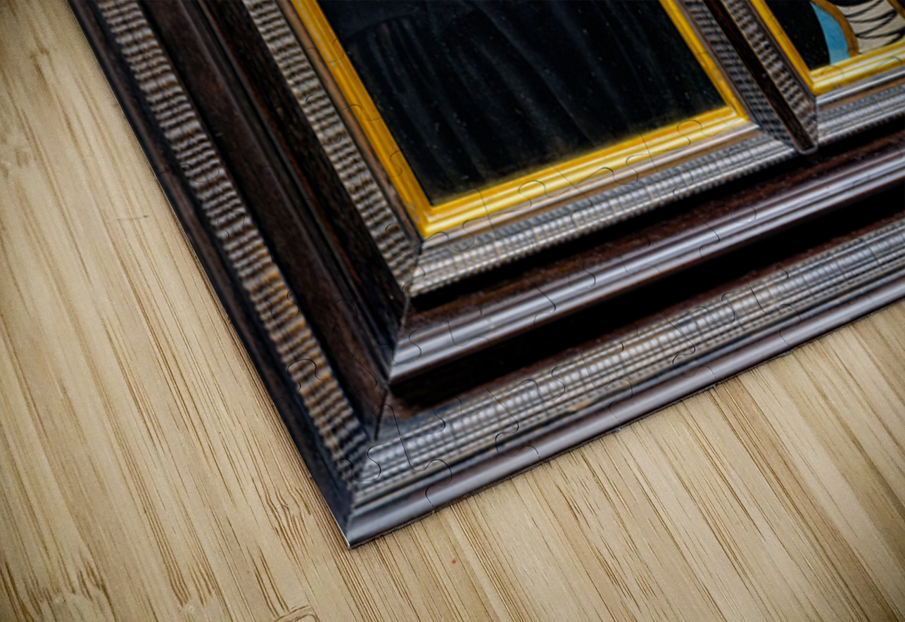 Portrait of martin luther and caterina bora in uffizi gallery Marco Brivio Puzzle