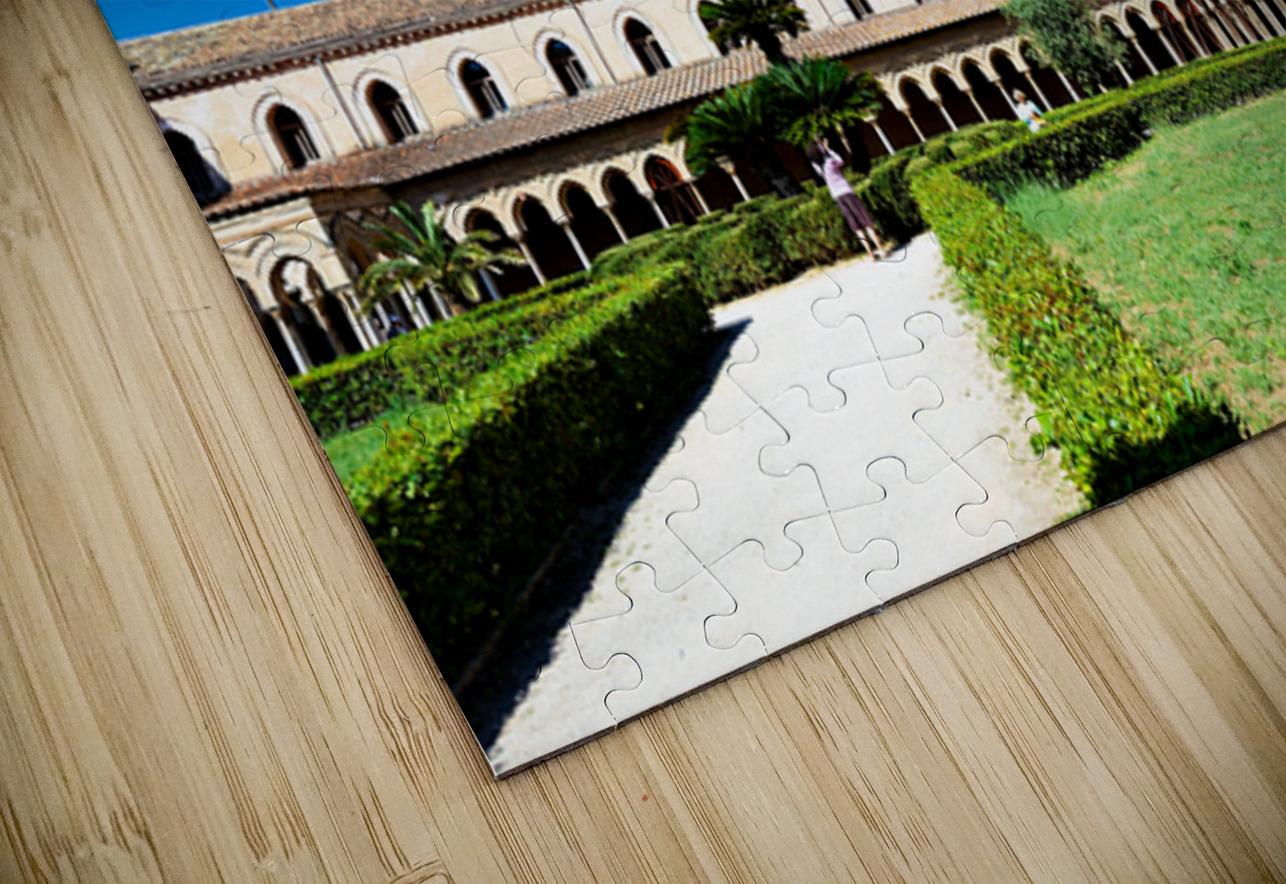 Visit to Duomo di Monreale in Palermo Sicily on a sunny day Marco Brivio Puzzle