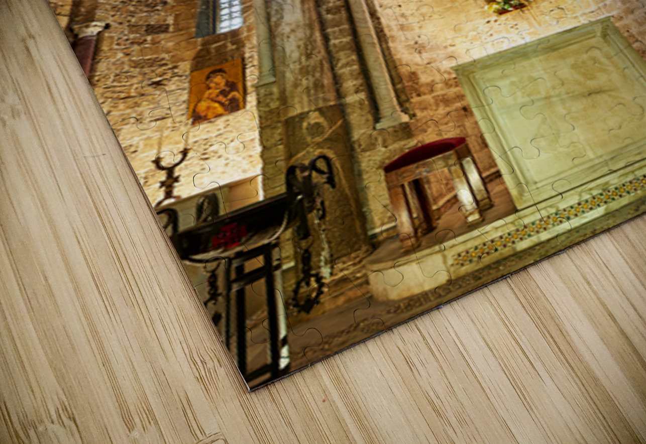 Interior view of Cappella di San Cataldo in Palermo Sicily Marco Brivio Puzzle