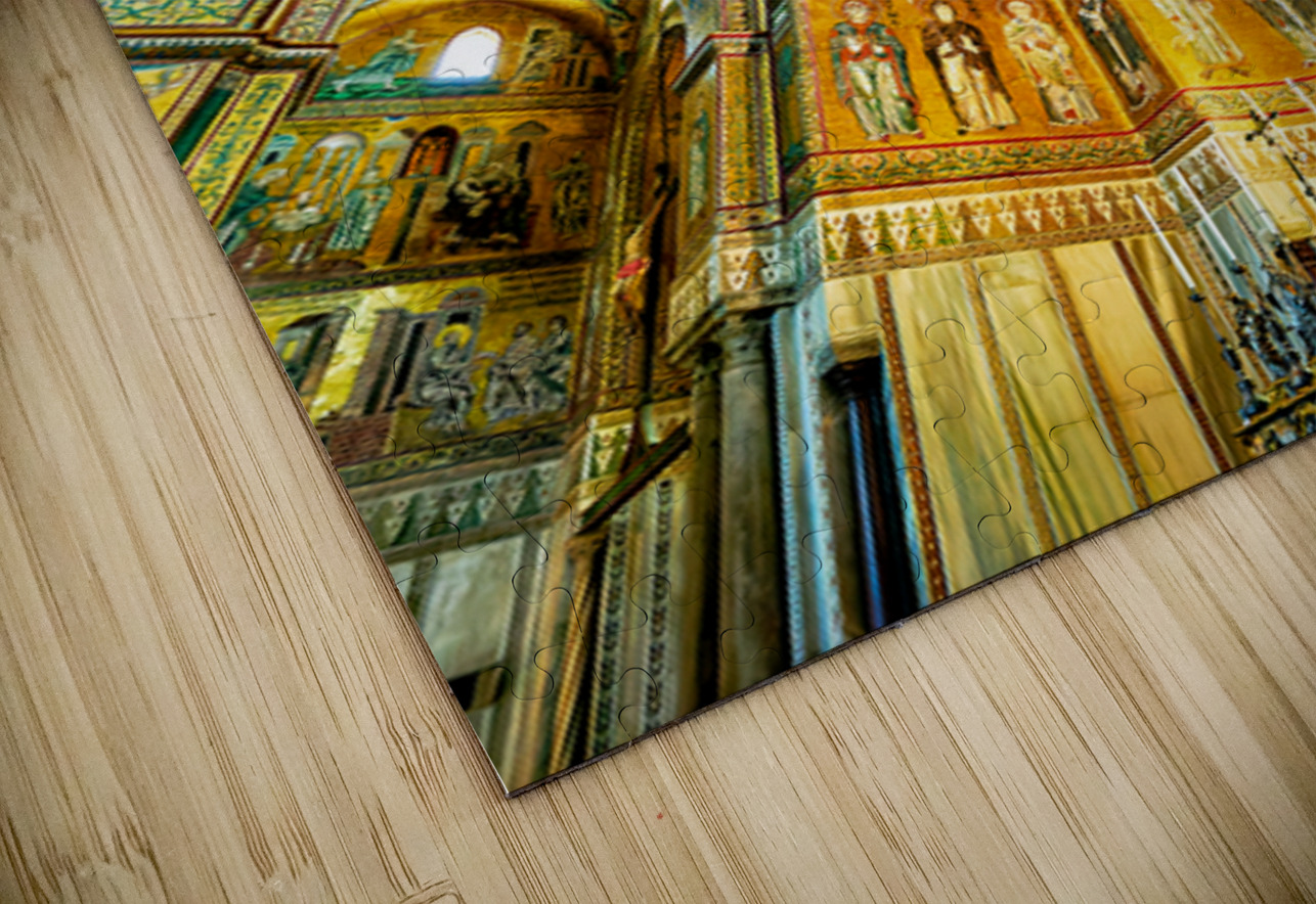 Explore Duomo di Monreale in Palermo Sicily with stunning art Marco Brivio Puzzle