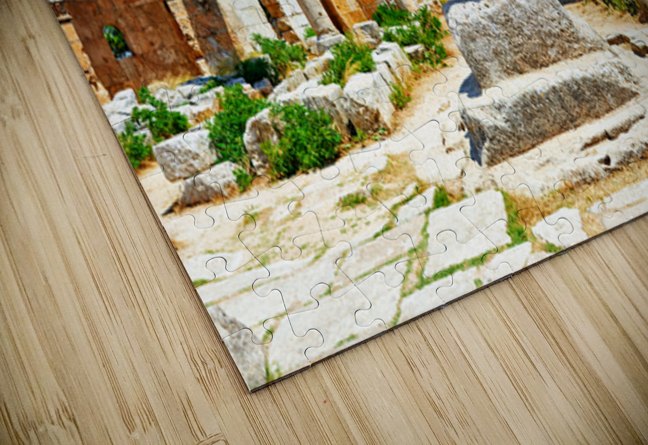 Ruins of Saint Simeon Stylites Church in Syria under a clear sky Marco Brivio Puzzle