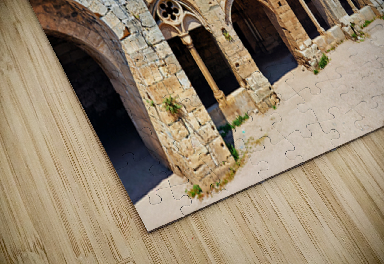 Exploring Krak des Chevaliers in Syria a historic crusader cast Marco Brivio Puzzle