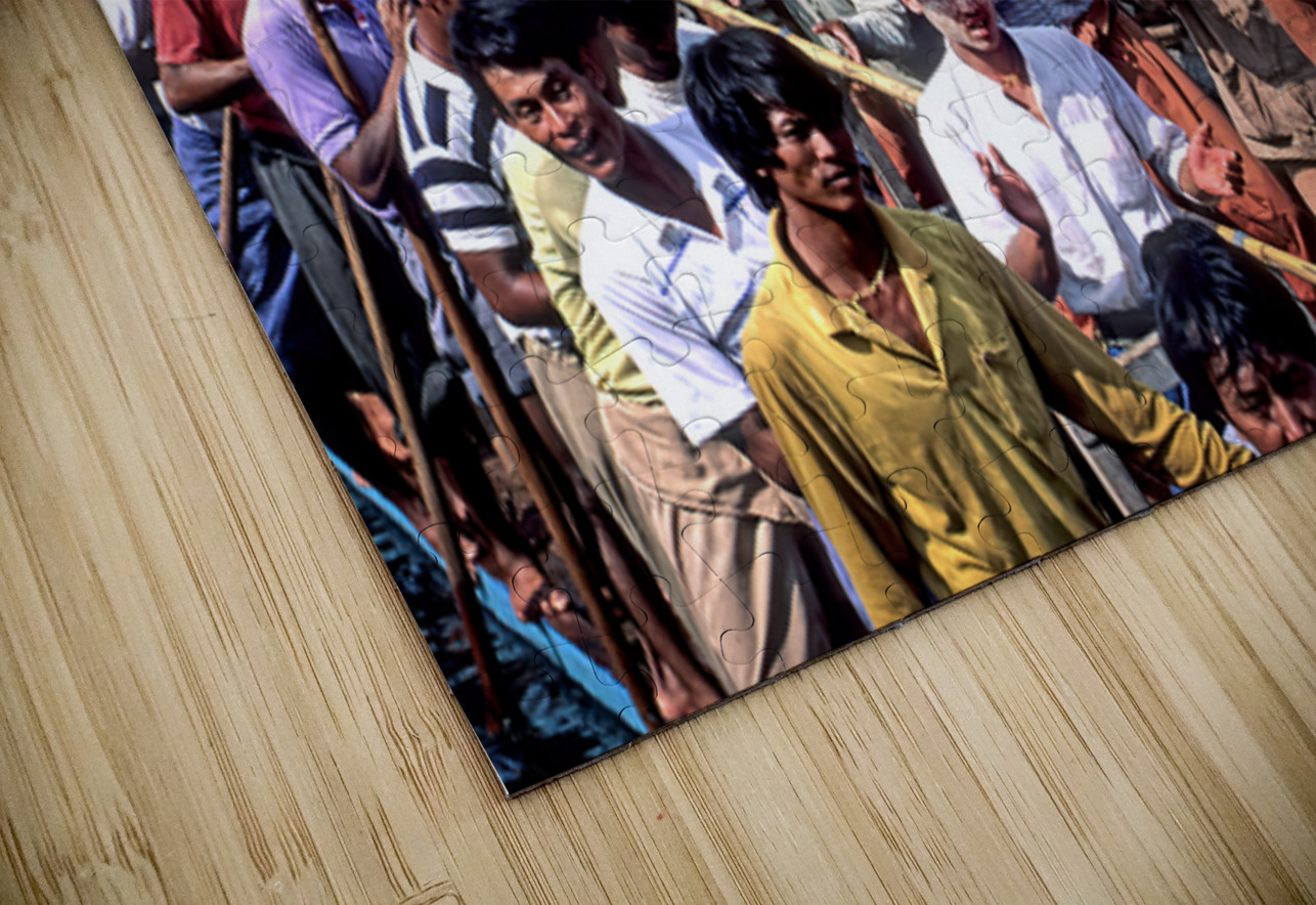 People gather on boats during the Inle Lake Festival in Myanmar Marco Brivio Puzzle