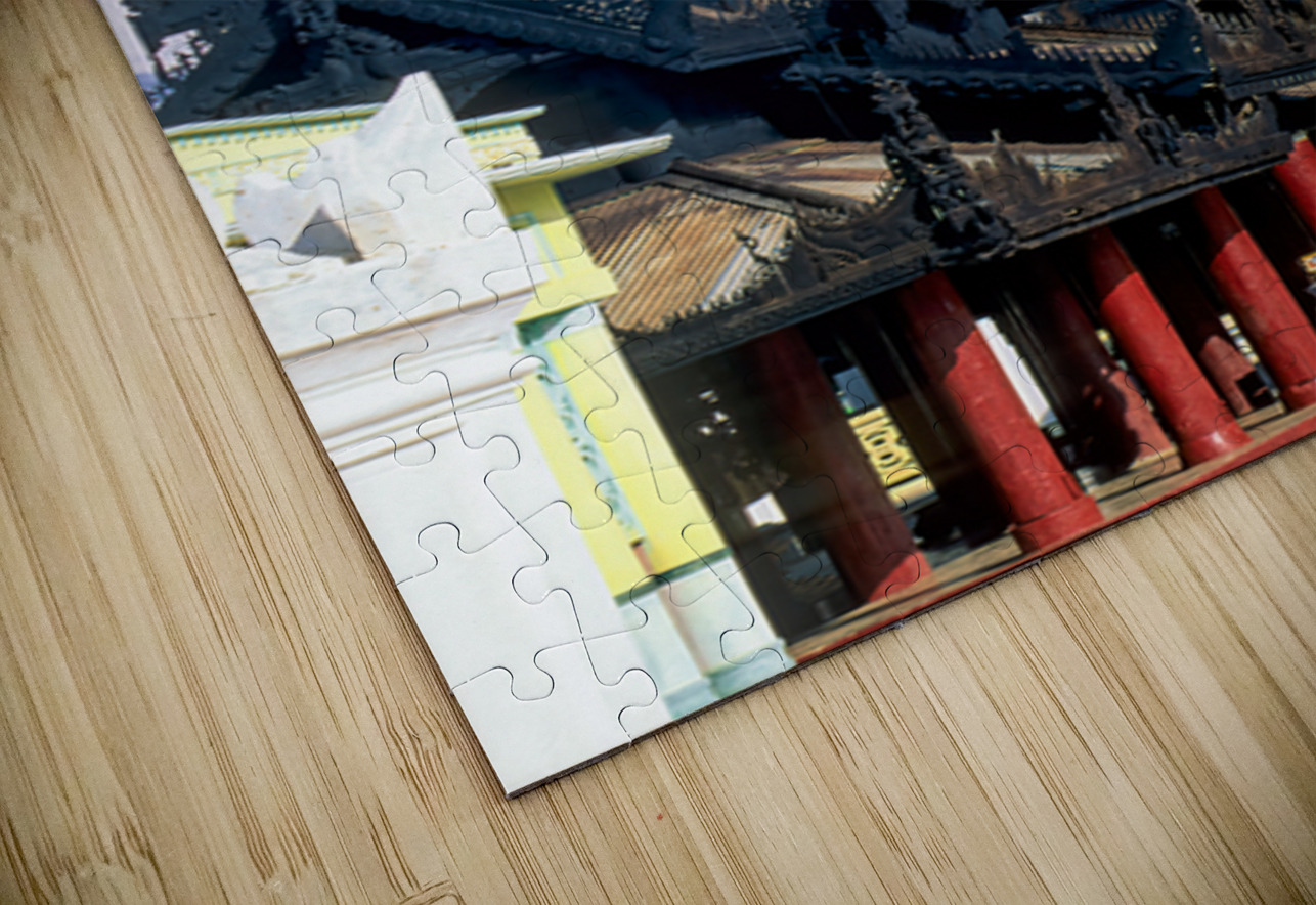 Visit to Shwezigon Paya in Bagan Myanmar on a clear day Marco Brivio Puzzle