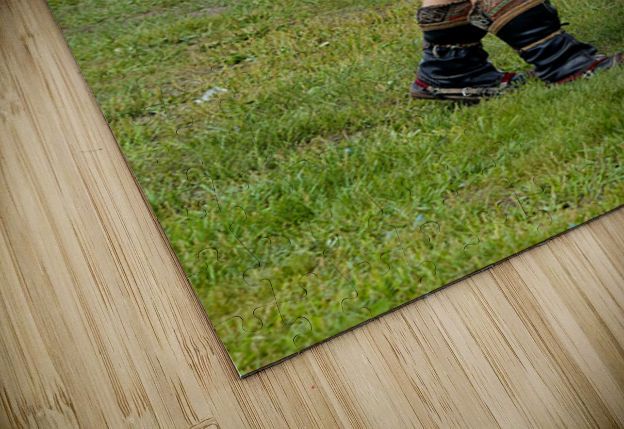 Wrestling at Naadam festival in Ulaanbaatar Mongolia Marco Brivio Puzzle