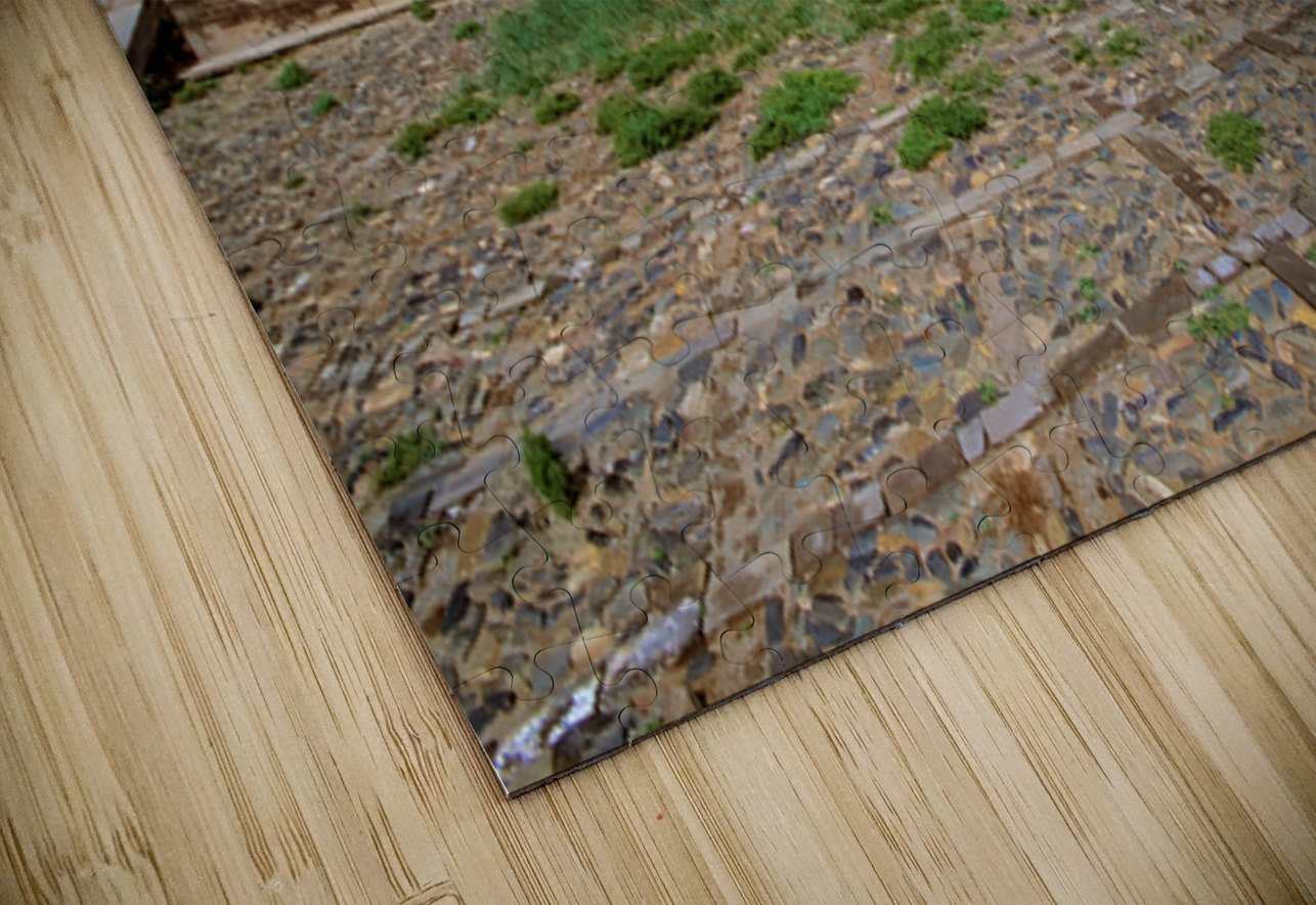 Erdene Zuu Monastery stands in Mongolia under a blue sky Marco Brivio Puzzle